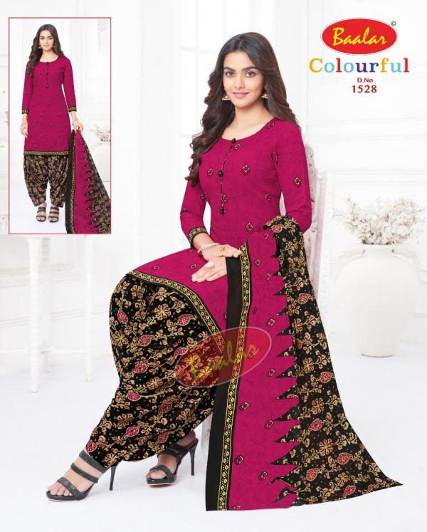 Baalar Colourful Vol-15 Cotton Designer Readymade Suit